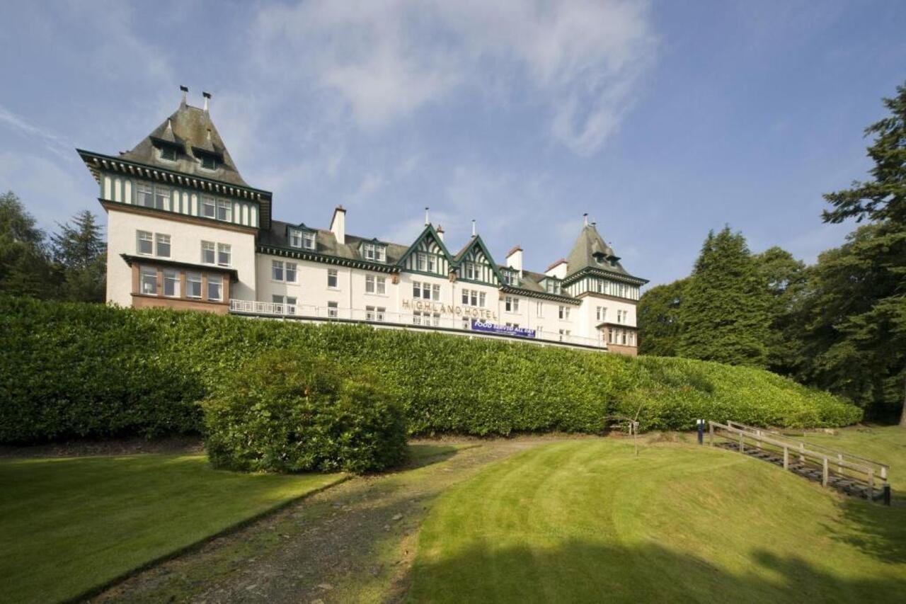 The Highland Hotel By Compass Hospitality Strathpeffer Bagian luar foto