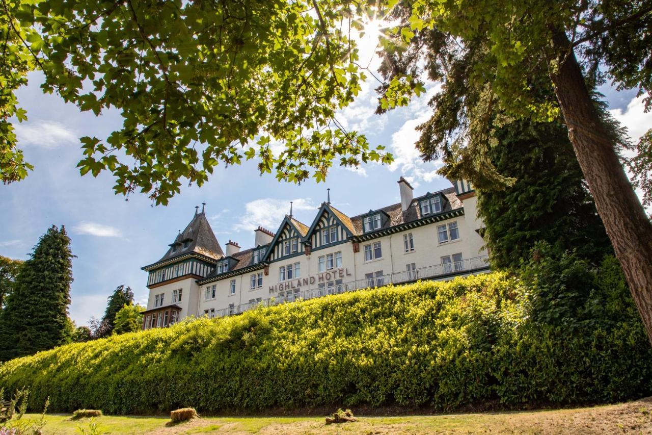 The Highland Hotel By Compass Hospitality Strathpeffer Bagian luar foto