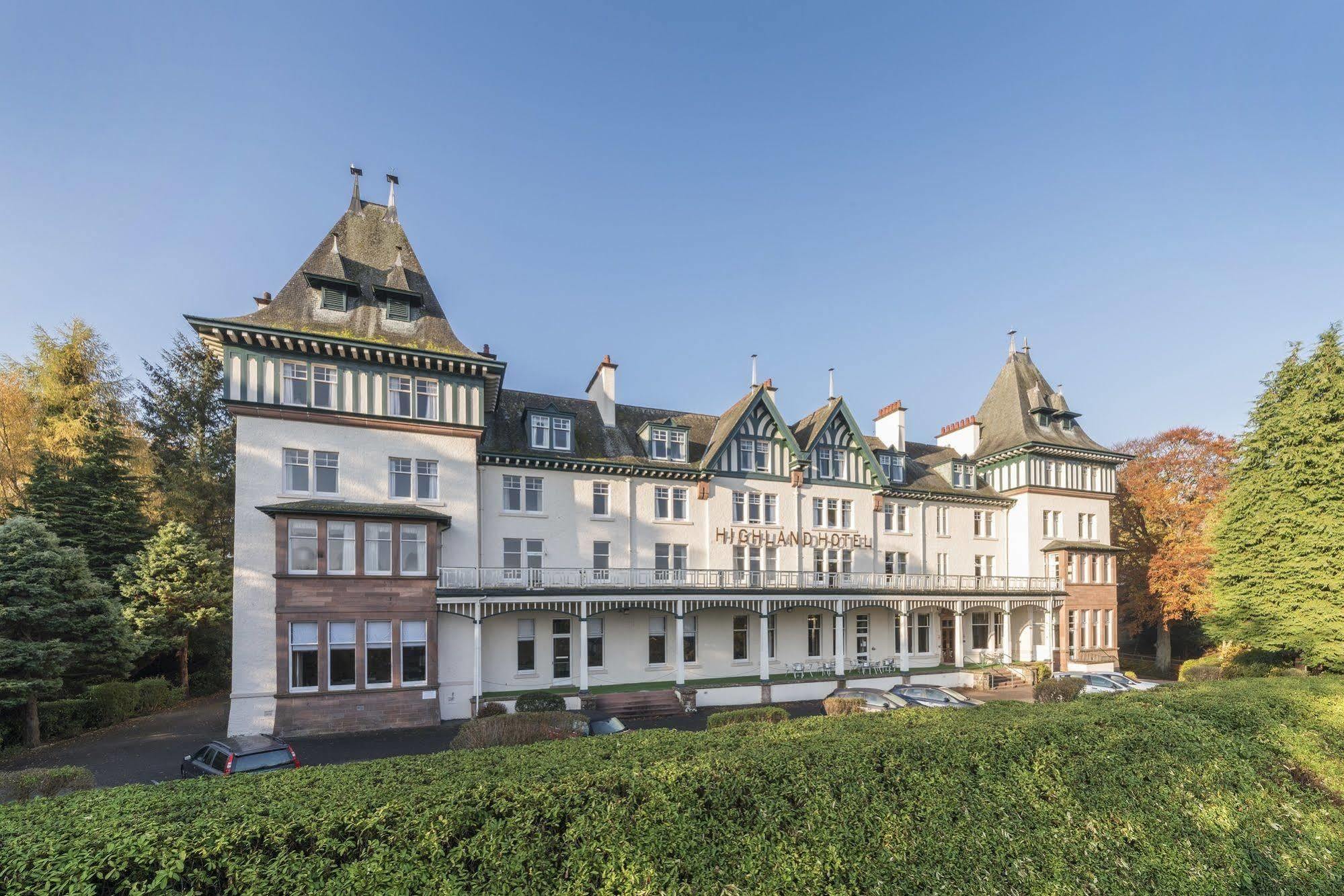 The Highland Hotel By Compass Hospitality Strathpeffer Bagian luar foto